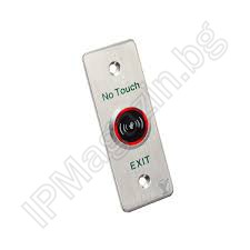 ISK-841A(LED) - инфрачервен, безконтактен, Exit бутон EXIT бутон